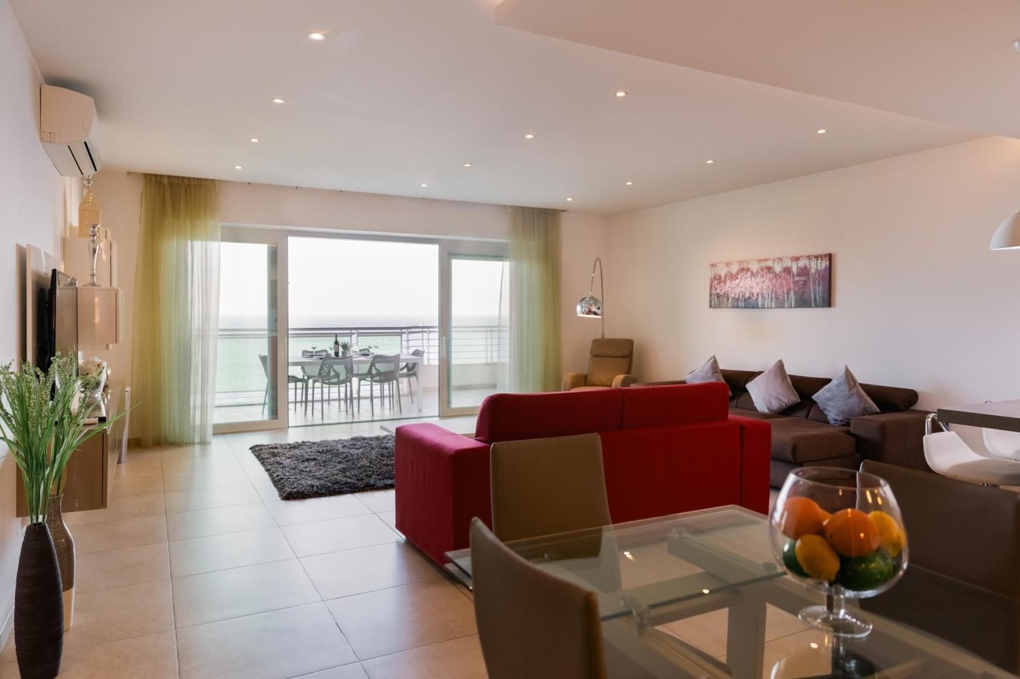 Luxury Seafront 3Br With Pool By Arcobnb スリーマ エクステリア 写真